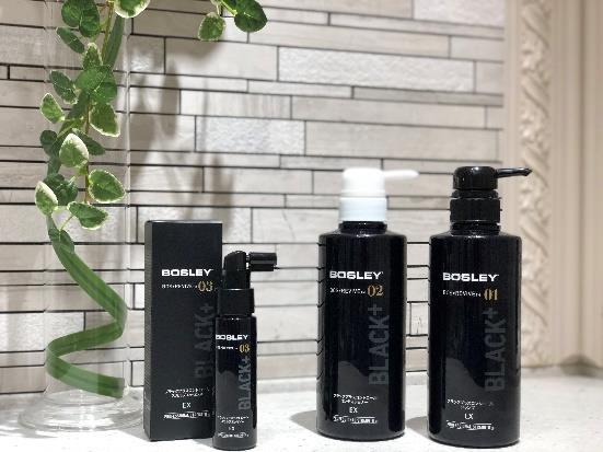 アデランス BOSLEY ブラックコントロール シャンプー コンディショナー スカルプエッセンス